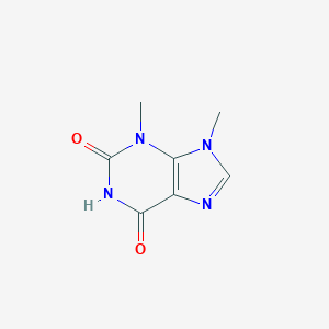 molecular formula C7H8N4O2 B108527 3,9-二甲基黄嘌呤 CAS No. 15837-08-8