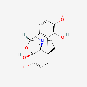 molecular formula C19H23NO5 B10852737 Prostephabyssine 