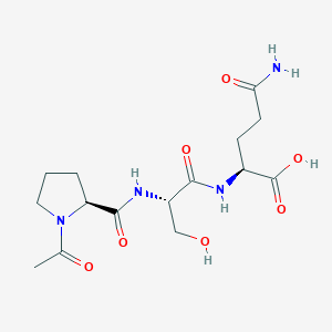 molecular formula C15H24N4O7 B10852824 QSPac 