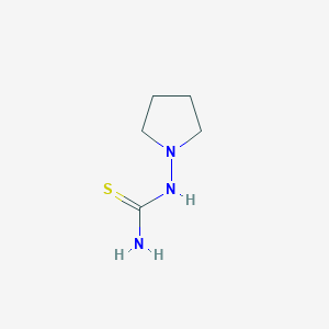 molecular formula C5H11N3S B10852871 N-Pyrrolidin-1-ylthiourea CAS No. 88147-87-9