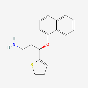 molecular formula C17H17NOS B10852896 R-Norduloxetine 