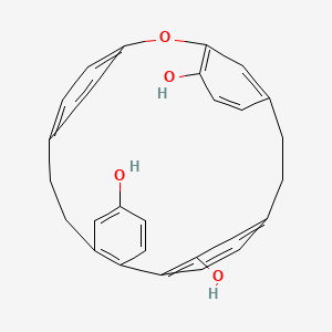 molecular formula C28H24O4 B10852913 Riccardin C CAS No. 84575-08-6