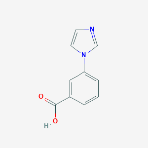 molecular formula C10H8N2O2 B010853 3-(1H-imidazol-1-yl)benzoic acid CAS No. 108035-47-8