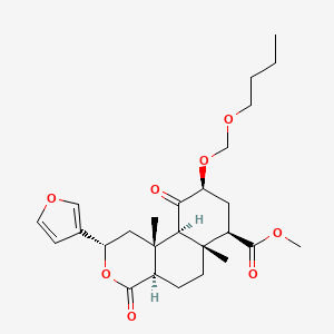 molecular formula C26H36O8 B10853092 salvinorin B butoxymethyl ether 