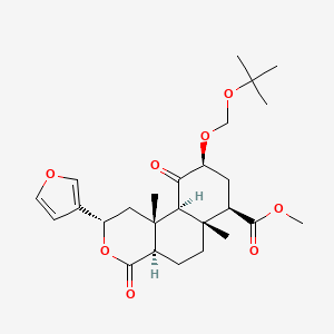 molecular formula C26H36O8 B10853119 salvinorin B tert-butoxymethyl ether 