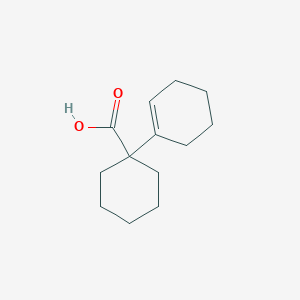 molecular formula C13H20O2 B108534 1-(Cyclohexen-1-yl)cyclohexane-1-carboxylic acid CAS No. 66500-53-6
