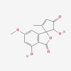 molecular formula C14H12O6 B10853429 Talaroflavone 