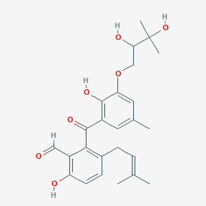 molecular formula C25H30O7 B10853431 Tenellone A 