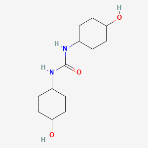 molecular formula C13H24N2O3 B10853510 trans,trans-1,3-Bis-(4-hydroxycyclohexyl)urea 