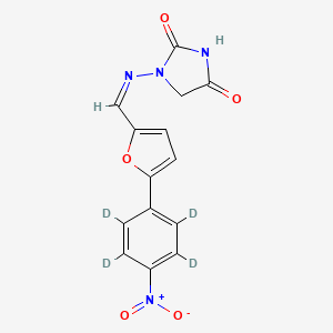 molecular formula C14H10N4O5 B10854034 Dantrolene-d4 