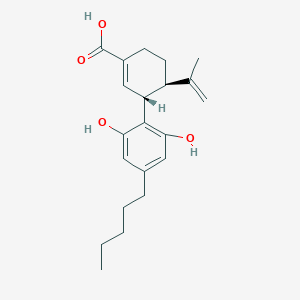 molecular formula C21H28O4 B10854103 7-Carboxycannabidiol CAS No. 63958-77-0