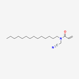 molecular formula C19H34N2O B10854145 Cyano-myracrylamide 
