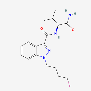 molecular formula C17H23FN4O2 B10854169 4-fluoro AB-BUTINACA 