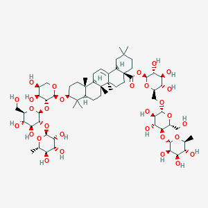 molecular formula C65H106O30 B10854345 Raddeanoside R8 