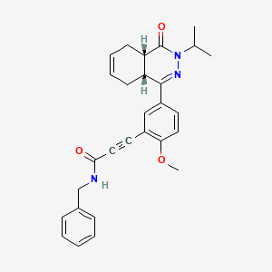 molecular formula C28H29N3O3 B10854460 NPD-1335 