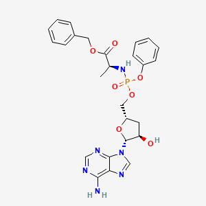 molecular formula C26H29N6O7P B10854547 NUC-7738 CAS No. 2348493-39-8