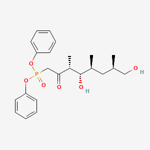 molecular formula C23H31O6P B10854585 Pentaketide 