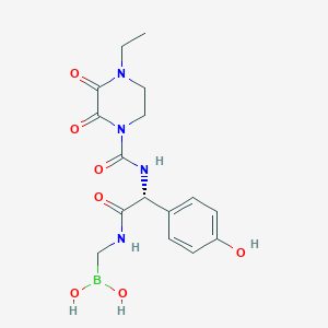 molecular formula C16H21BN4O7 B10854620 Cefoperazone Batsi 