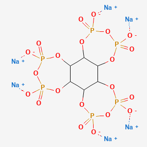 molecular formula C6H6Na6O21P6 B10854641 myo-Inositol trispyrophosphate (hexasodium) 