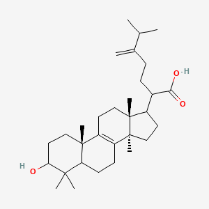 molecular formula C31H50O3 B10854663 Eburcoic acid 