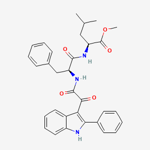 molecular formula C32H33N3O5 B10854685 MDM2-p53-IN-16 