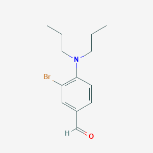 molecular formula C13H18BrNO B10854713 Aldh1A3-IN-1 