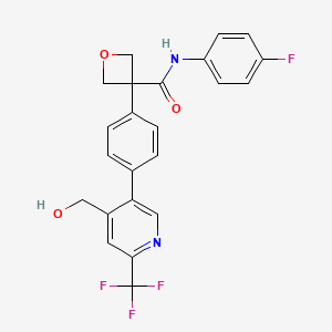 molecular formula C23H18F4N2O3 B10854717 Ido1-IN-18 