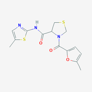 molecular formula C14H15N3O3S2 B10854763 dCeMM4 