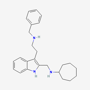 molecular formula C25H33N3 B10854833 AXKO-0046 