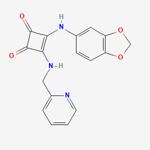 molecular formula C17H13N3O4 B10854837 Mtb ATP synthase-IN-1 
