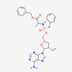 molecular formula C26H29N6O7P B10854856 NUC-7738 