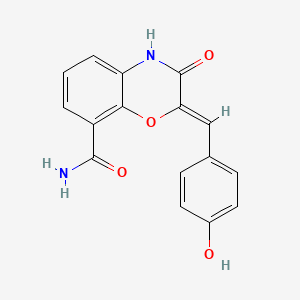 molecular formula C16H12N2O4 B10854867 Parp1-IN-11 