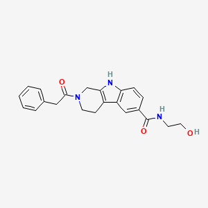 molecular formula C22H23N3O3 B10854877 Usp15-IN-1 