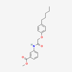 molecular formula C21H25NO4 B10854879 Mdh1-IN-1 