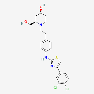 molecular formula C23H25Cl2N3O2S B10854897 Amgen-23 