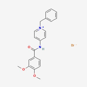 molecular formula C21H21BrN2O3 B10855042 AChE-IN-26 
