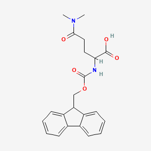 molecular formula C22H24N2O5 B10855147 Fmoc-N,N-dimethyl-L-Glutamine 