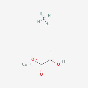 molecular formula C4H9CaO3+ B10855157 Lactate (calcium) 