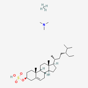 molecular formula C33H63NO4S B10855165 Sitosterol sulfate (trimethylamine) 