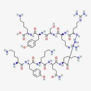 molecular formula C62H105N21O15 B10855203 Selcopintide CAS No. 2130912-34-2