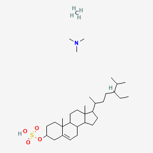 molecular formula C33H63NO4S B10855207 Sitosterol sulfate (trimethylamine) 