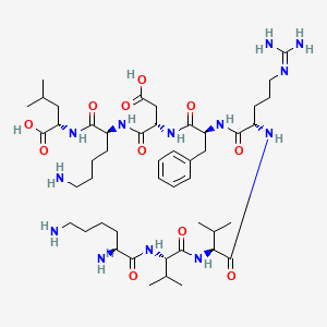 molecular formula C47H81N13O11 B10855213 OVA (55-62) 