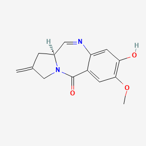 molecular formula C14H14N2O3 B10855302 Tomaymycin DM CAS No. 945490-09-5