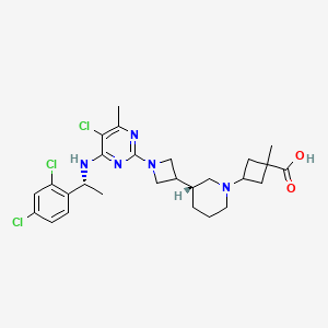 molecular formula C27H34Cl3N5O2 B10855426 Rpt193 CAS No. 2366152-15-8