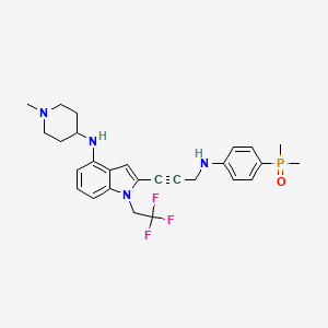 molecular formula C27H32F3N4OP B10855466 p53 Activator 7 