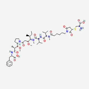 molecular formula C52H83N7O13S B10855510 Denintuzumab mafodotin CAS No. 1585973-65-4