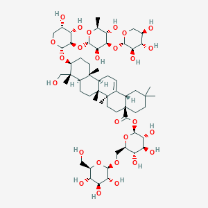 molecular formula C58H94O26 B10855525 Decaisoside E 