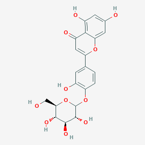 molecular formula C21H20O11 B10855585 Luteolin-4'-glucoside 