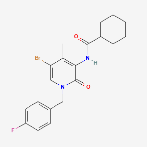 molecular formula C20H22BrFN2O2 B10855738 CH-Fubbmpdora 