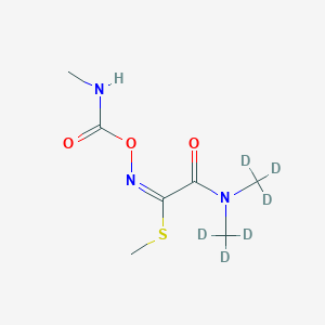 molecular formula C7H13N3O3S B10855796 Oxamyl-d6 